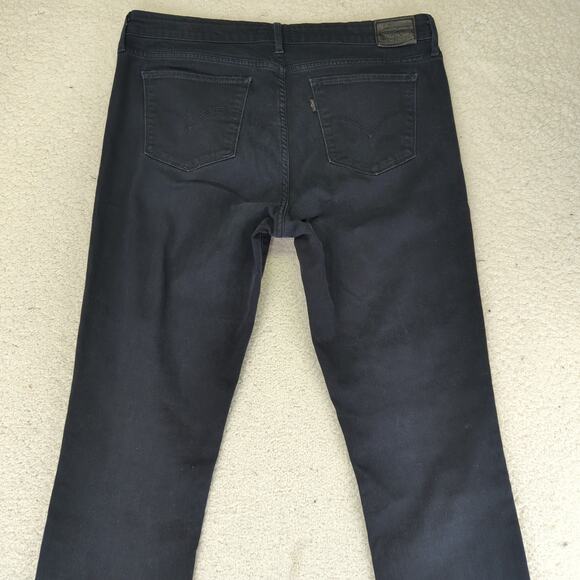 Levi's 712 Slim Leg Jeans Women's Size 33 Tall L34 Stretch - Picture 5 of 9
